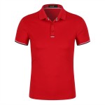 夏季短袖工作服POLO衫定制純棉翻領t恤文化衫