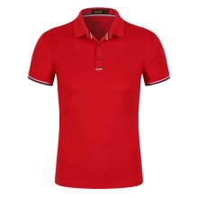 夏季短袖工作服POLO衫定制純棉翻領(lǐng)t恤文化衫