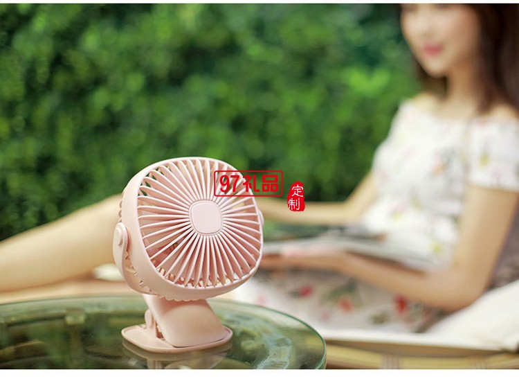 USB風扇  桌面風扇 360度可旋轉  夾子風扇   可定制logo