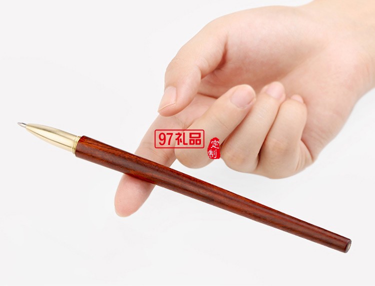 紅木簽字筆禮盒中國(guó)風(fēng)木質(zhì)禮物廠家批發(fā)創(chuàng)意禮品定制中性筆