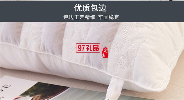 全棉決明子健康枕 保健醫保美容行業可定制LOGO公司廣告禮品