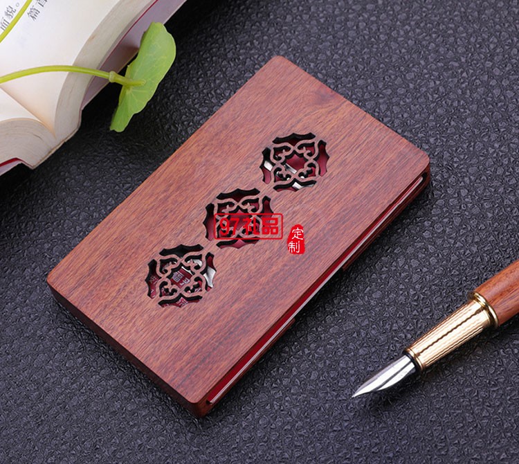 定制高端木質名片夾
