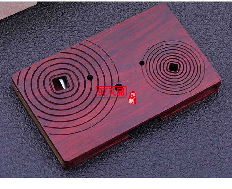 定制高端木質名片夾
