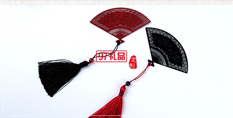 【飛天扇子】古風書簽不銹鋼金屬創意中國古典風文創禮品