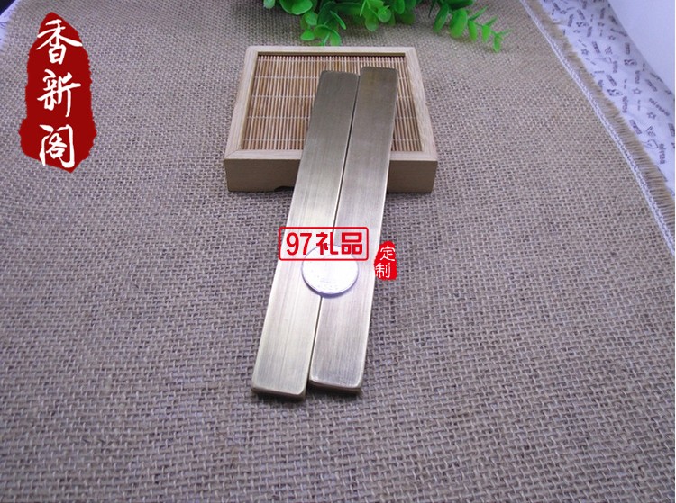 優質精品仿古純銅文房四寶題詩鎮尺