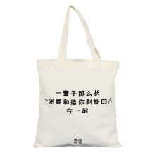 便攜式帆布袋手提袋背包環保袋 手提袋  可定制logo