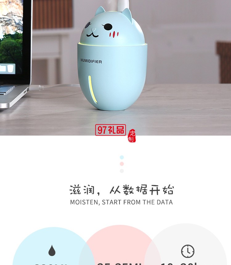 抖音網紅貓咪加濕器