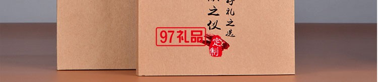 竹木筆記本商務套裝定制公司廣告禮品印LOGO