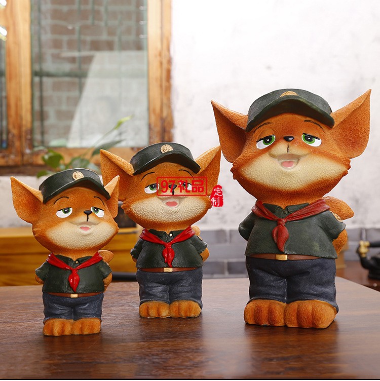  瘋狂動物城手辦創意樹脂擺件儲蓄罐 卡通大號兒童存錢罐