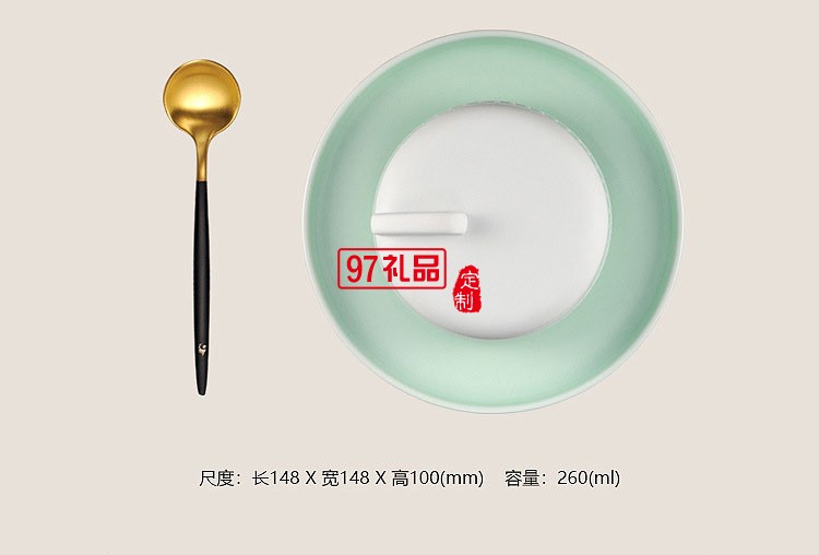 農業銀行定制案例  食 · 器 品盅 一盅一碟一湯匙 