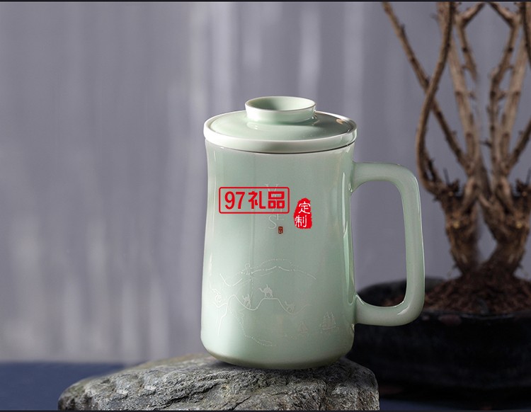 璽玉養生青瓷套裝 可定制logo 