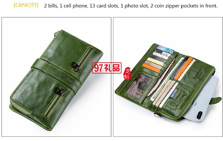 長(zhǎng)款手拿包皮夾女士錢包