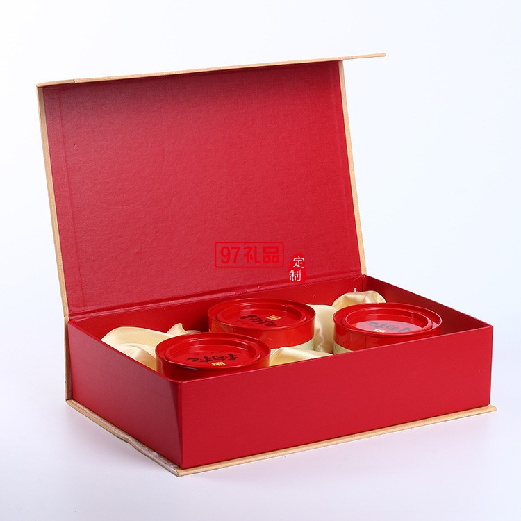 寧夏華盛龍環?？萍及咐?三罐500g裝 枸杞禮品盒套裝定制 