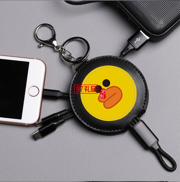 爆款一拖三數(shù)據(jù)線適用蘋果安卓type-c手機