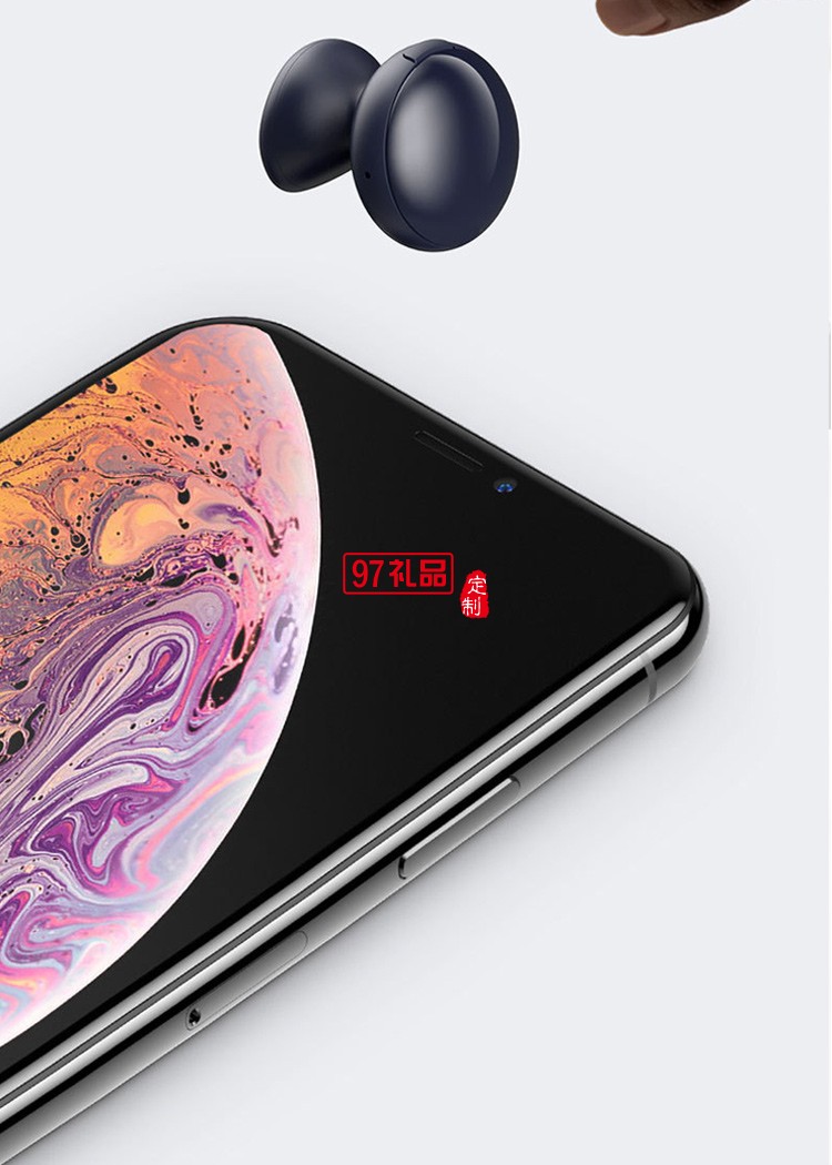 樂石無線藍(lán)牙耳機適用蘋果華為定制公司廣告禮品