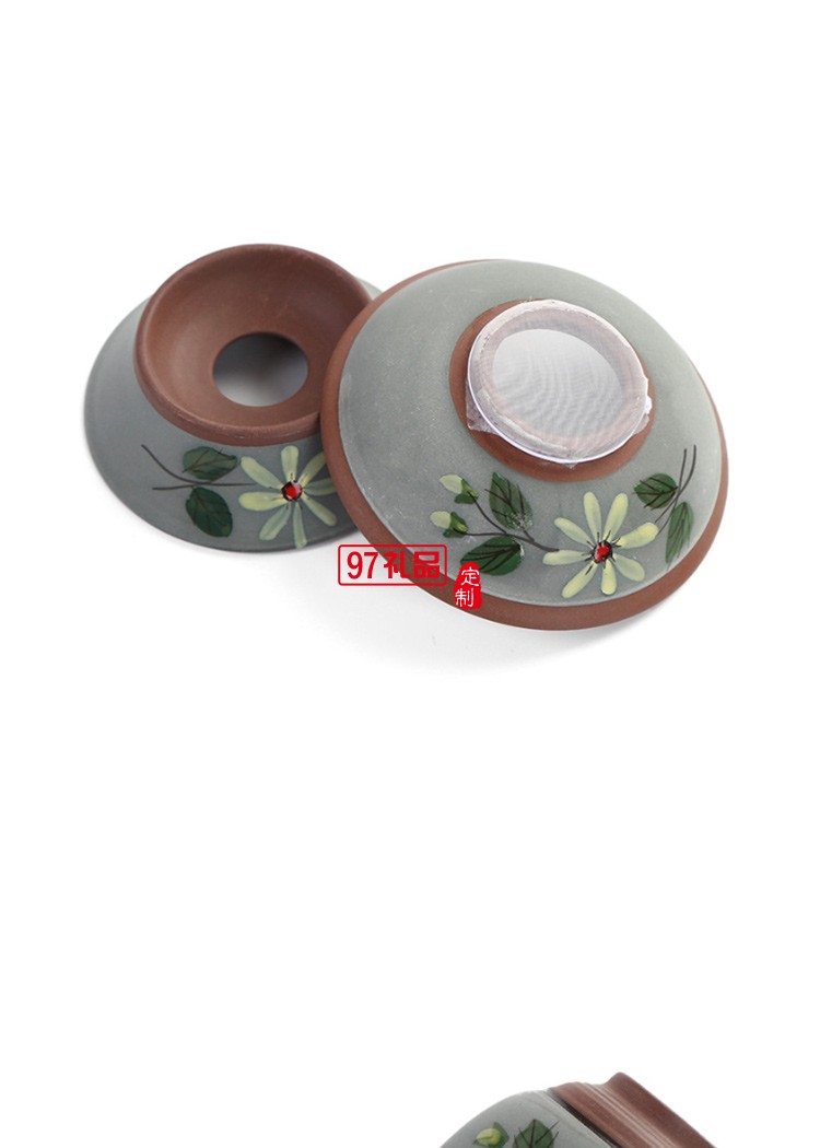 創意新品純手繪釉下彩功夫茶具公道杯茶海盛茶器泡茶器茶杯茶碗