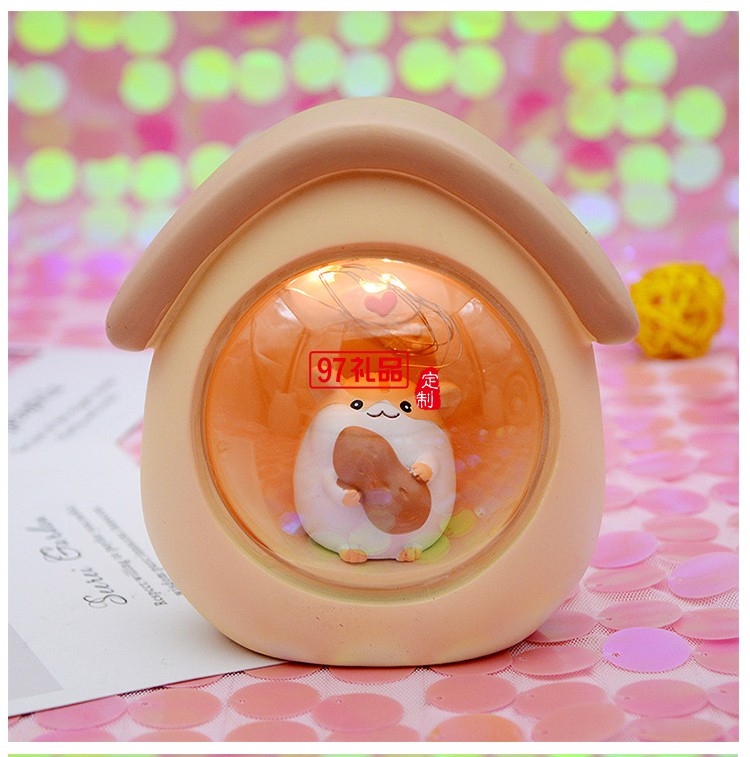 創意小夜燈ins少女心房間布置獨角獸星星燈