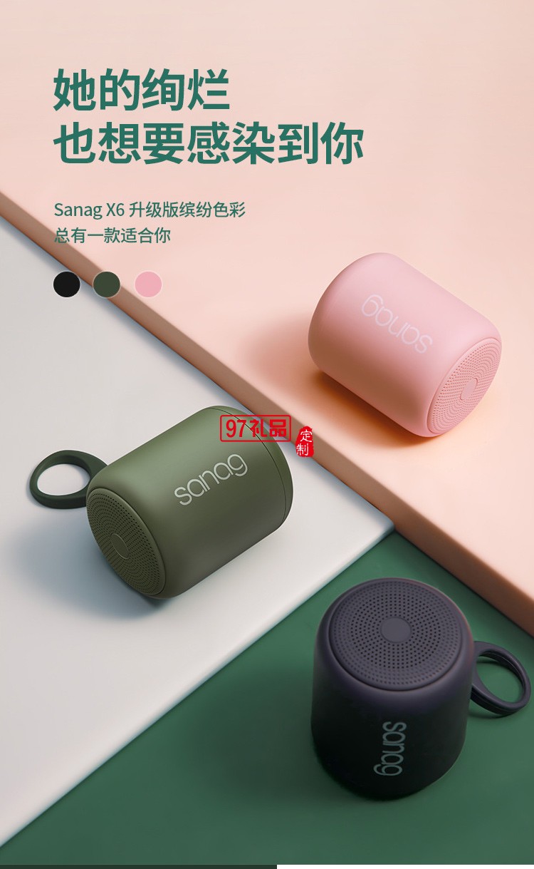 德國小鋼炮無線藍牙音響新款戶外迷你防水插卡低音炮