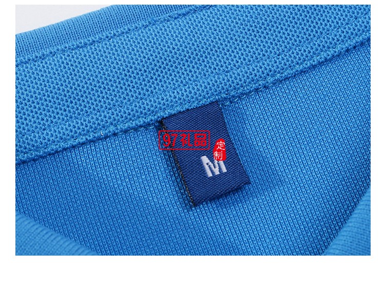 緊密賽洛棉翻領可定制logo定制Polo衫員工服飾廣告衫