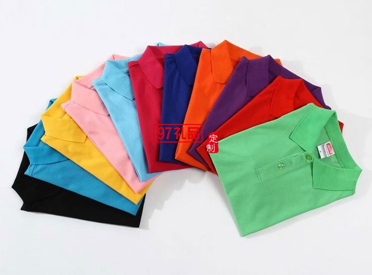 翻領工作服定制廣告衫定制商務款純棉