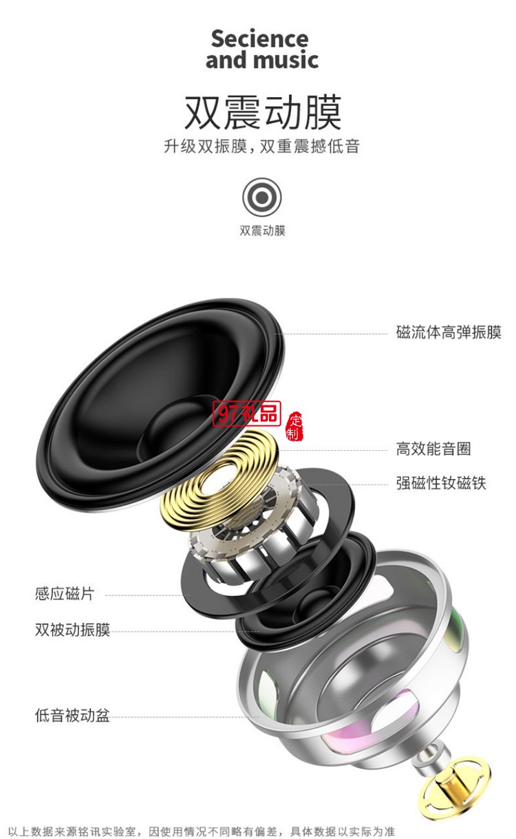 無線藍牙音箱圓柱形可定制logo