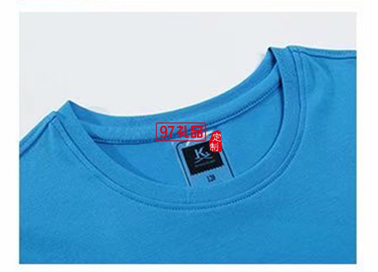 時尚親子裝超親膚柔軟圓領T恤LOGO定制