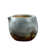 景德鎮手工柴燒公道杯 復古手工杯子陶瓷個人杯 粗陶茶杯直供