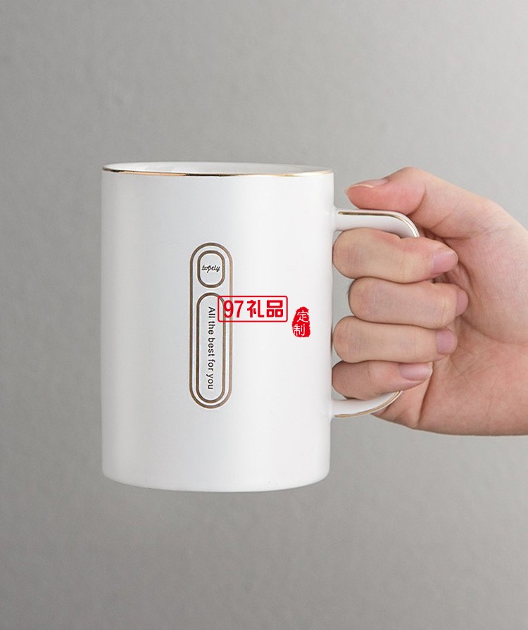 克拉彩扣精致套裝保溫杯陶瓷杯套裝商務系列logo定制