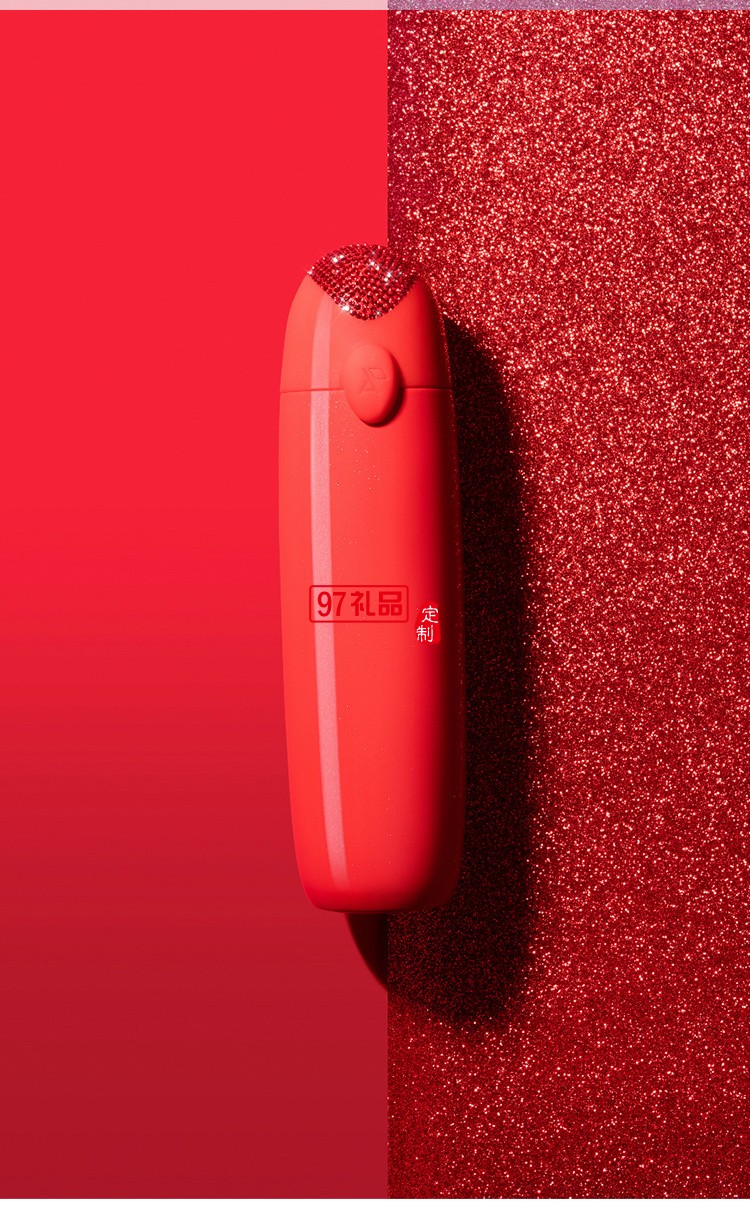 紅帕口紅杯高檔保溫杯水晶杯禮盒女生女神禮物創意保溫杯子精致小巧便攜生日