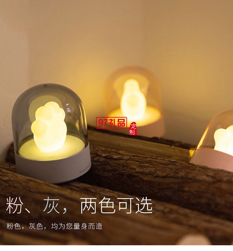 西北工業新品創意禮品 貓爪燈USB充電氛圍燈 led燈 可定制logo