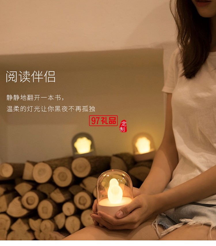 西北工業新品創意禮品 貓爪燈USB充電氛圍燈 led燈 可定制logo