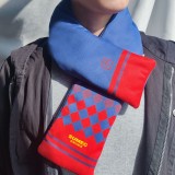 石墨烯發熱配2000毫安的充電寶圍巾禮品員工禮品