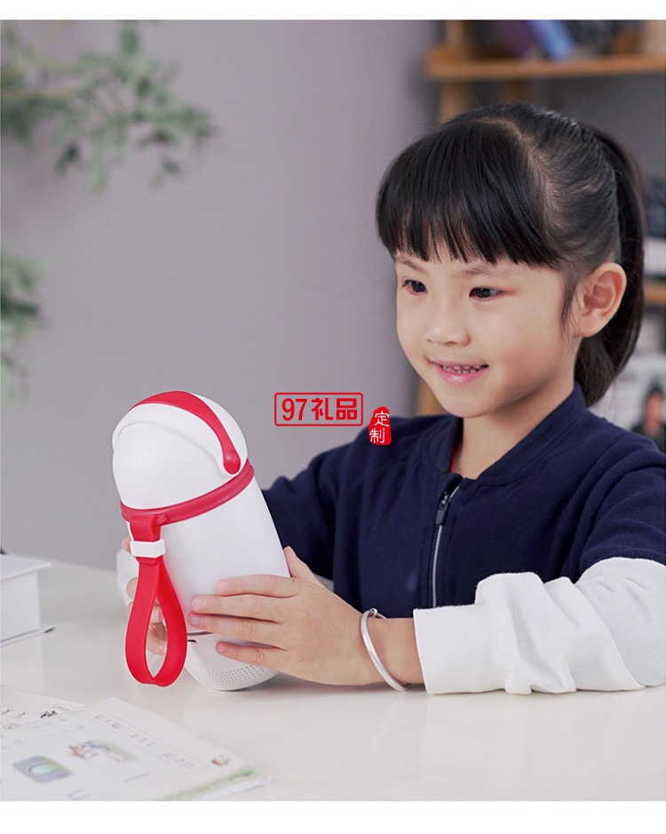 “小Q”兒童智能AI杯兒童節禮品logo定制