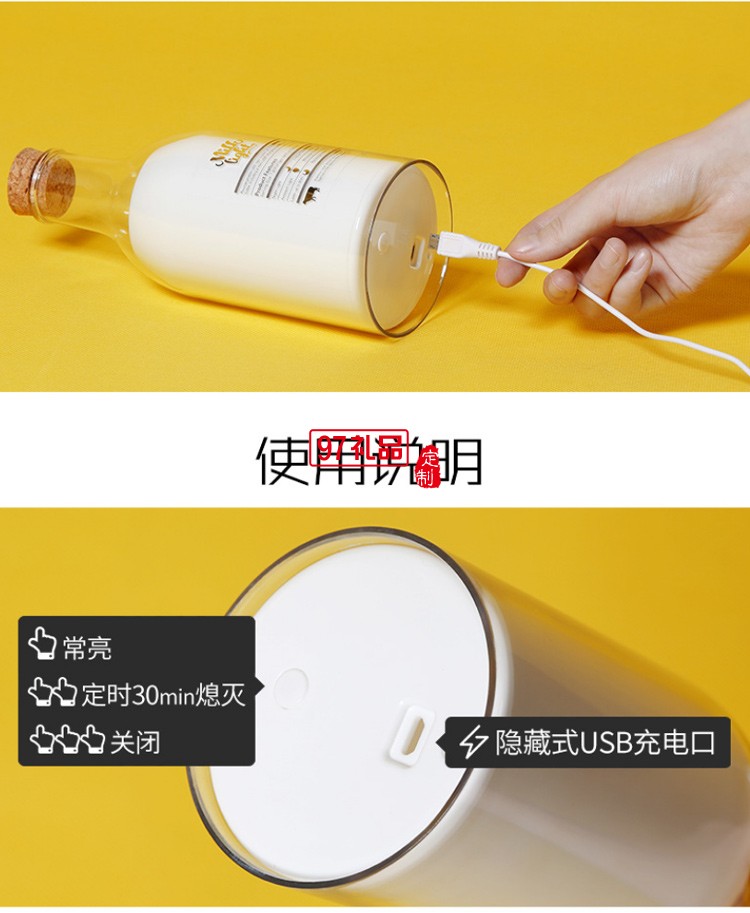 創意DIY牛奶瓶