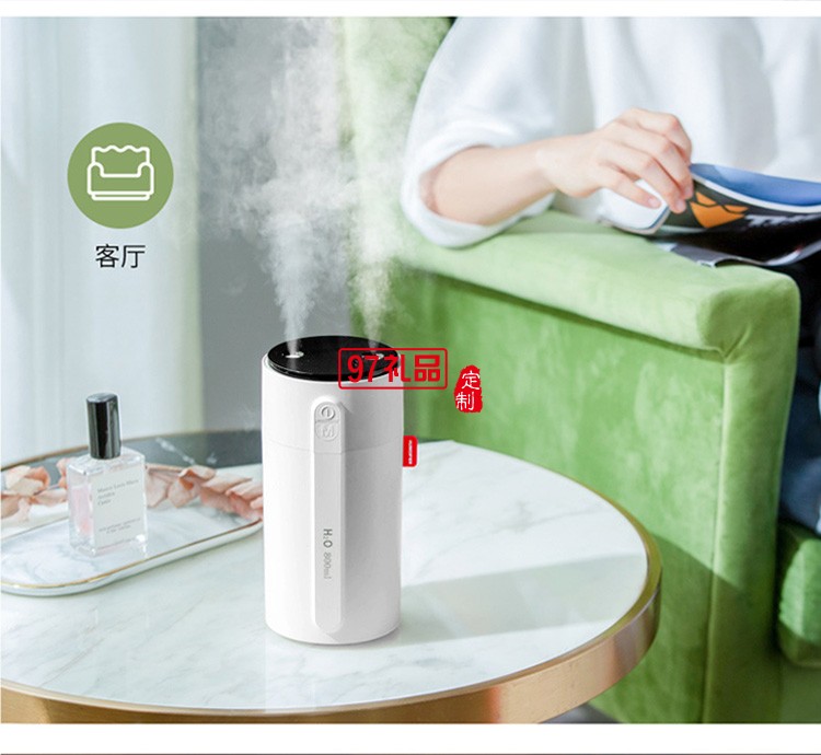 dolby定制智能小加濕器 雙噴大霧量智能顯屏手感應調節噴霧風扇