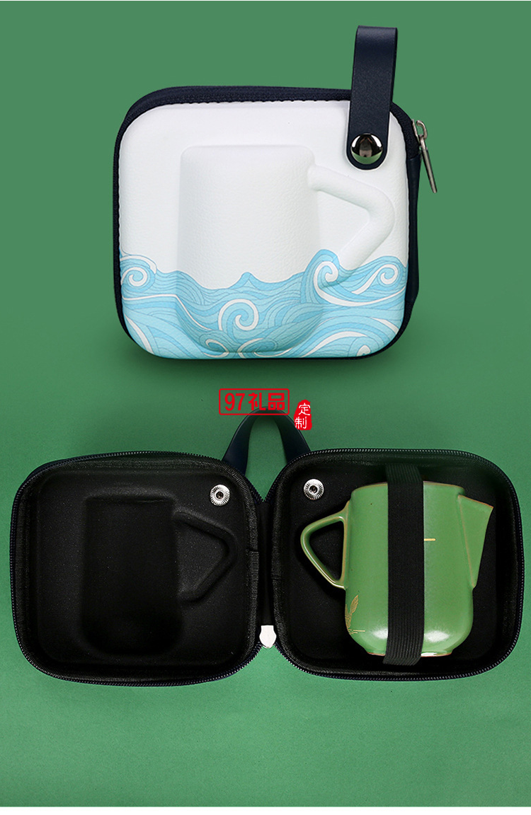 中秋禮品茶具企業公司禮品送客戶伴手禮小禮品創意簡約茶具定制