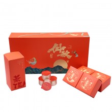 舞月仲秋月餅茶葉組合可定制企業LOGO