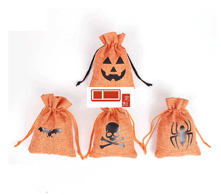 萬圣節麻布袋鬼節裝飾道具