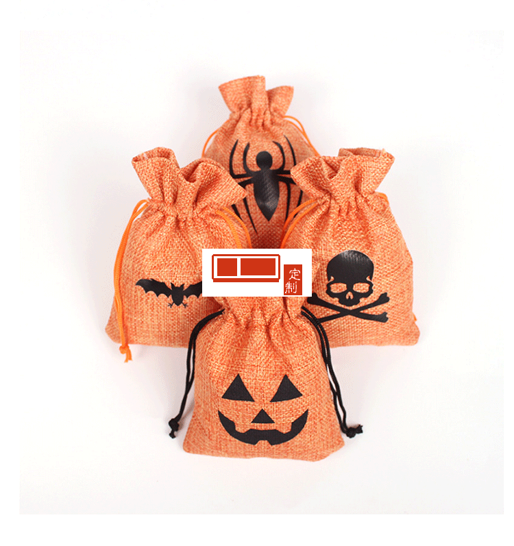 萬圣節麻布袋鬼節裝飾道具