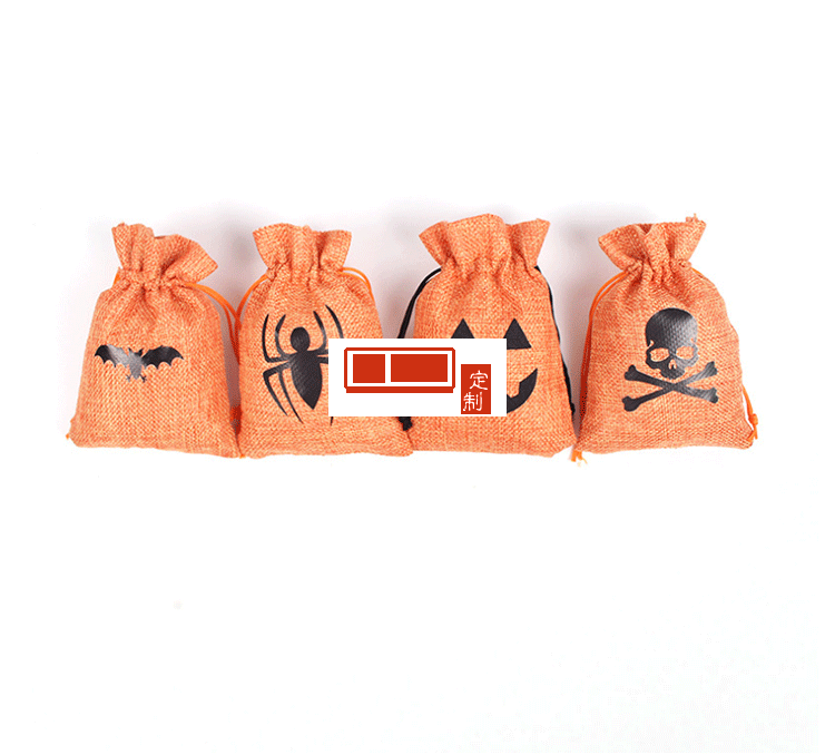 萬圣節麻布袋鬼節裝飾道具