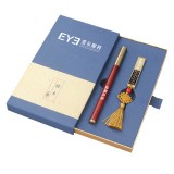 文創商務木紋筆檀木筆定制log