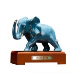 純銅大象擺件 辦公室家居裝飾送禮金屬銅大象工藝品批發