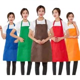 廠家直銷廣告圍裙印字防水圍裙印logo圍腰牛津pvc圍裙制服尼圍裙