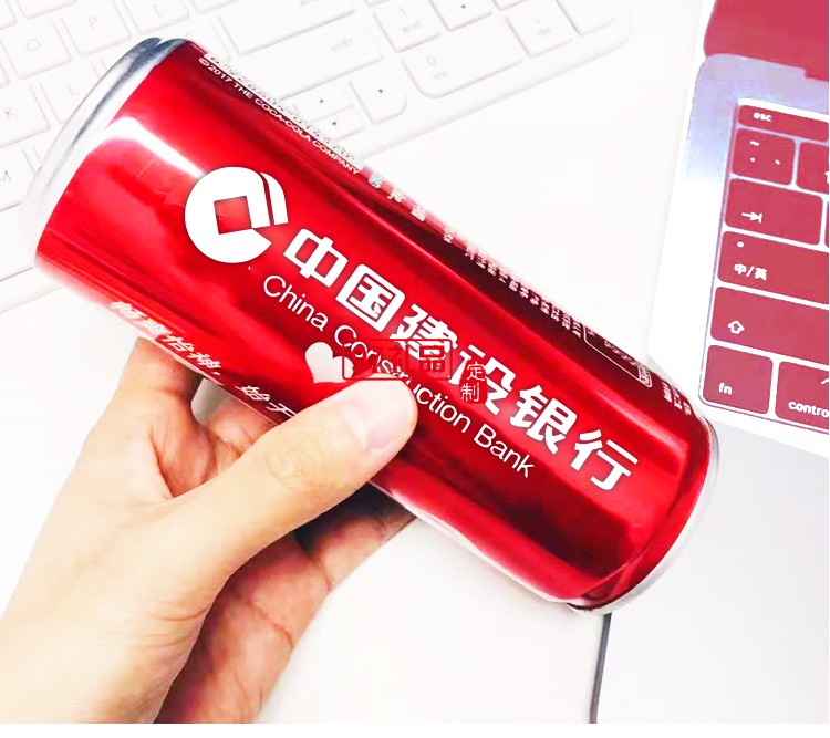 可樂易拉罐企業文化定制周年慶開業創意禮品 定制logo活動小禮品