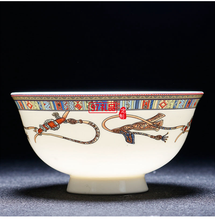 HERME愛馬60頭餐具套裝禮盒碗盤碟景德鎮骨瓷釉中彩陶瓷喬遷結婚