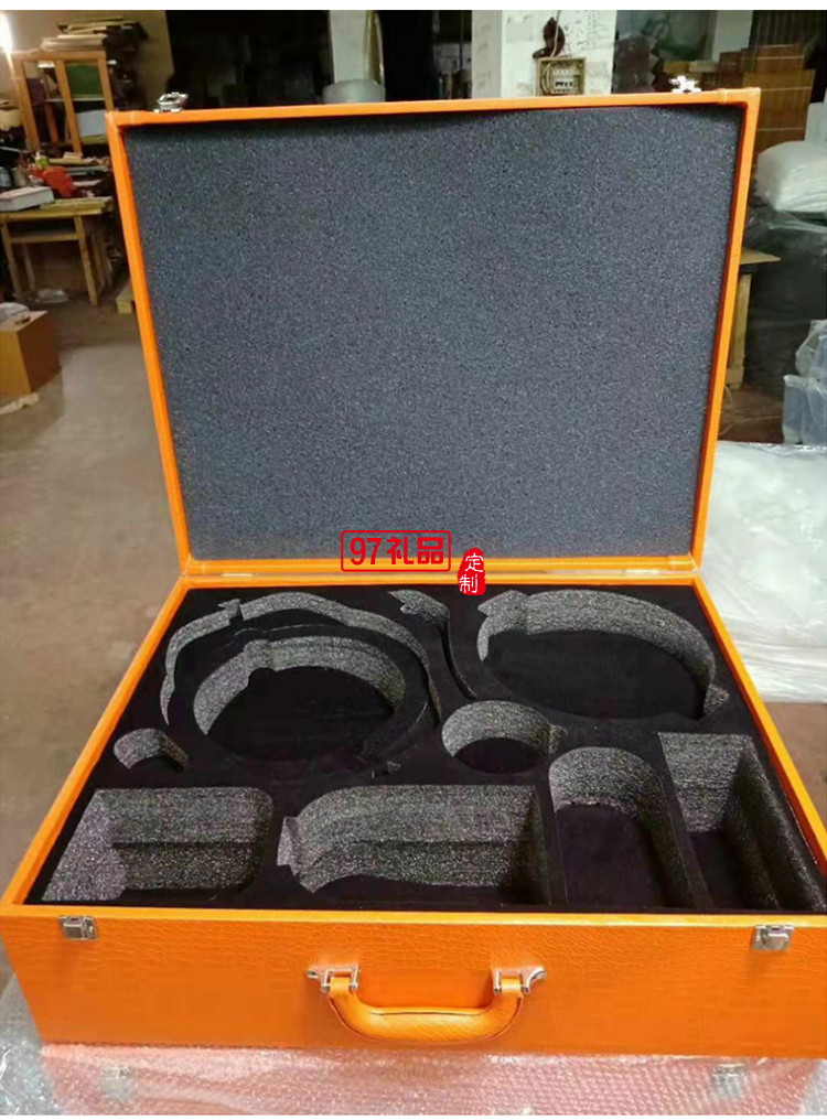 HERME愛馬60頭餐具套裝禮盒碗盤碟景德鎮骨瓷釉中彩陶瓷喬遷結婚