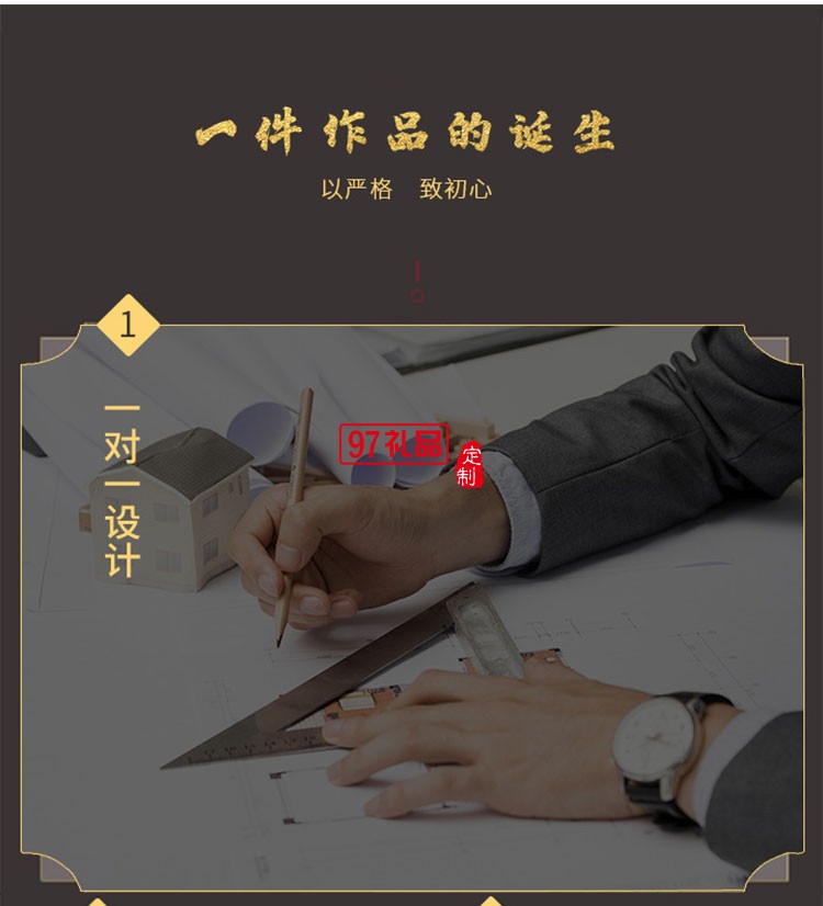 創意二維碼樹脂金色小貓工藝品