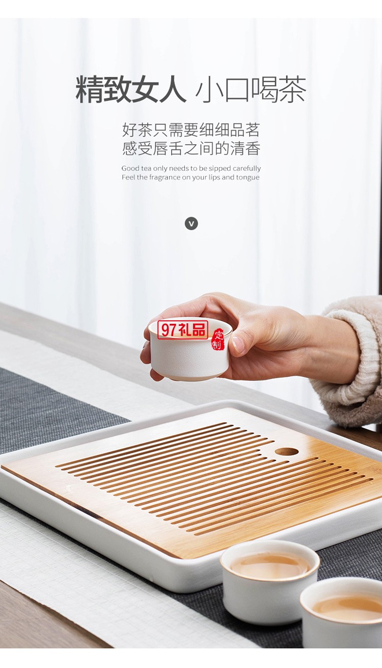 高檔粗陶茶具套裝伴手禮商務禮品中式功夫茶具