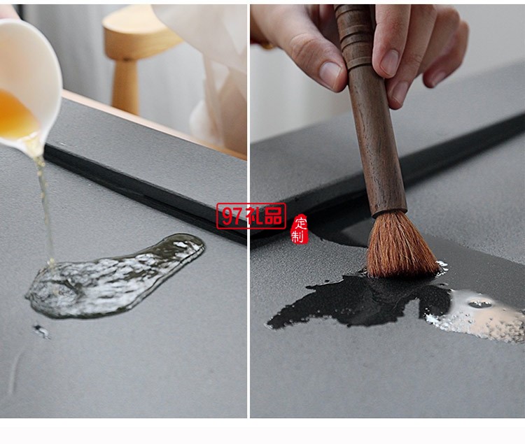 烏金石茶盤茶具套裝全自動(dòng)上水茶臺燒水壺一體帶電磁爐