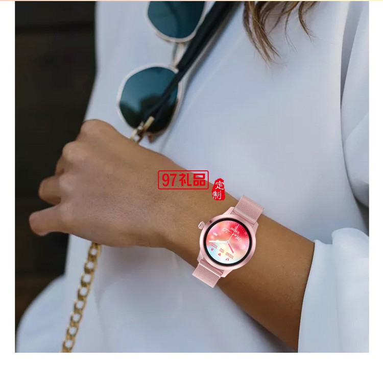 蘋果華為適用H16女性智能手表率睡眠運動計步手環